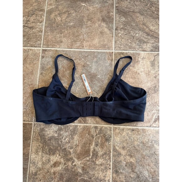 Skims Cotton Logo Demi Bra Soot Size 42DD - Picture 5 of 8